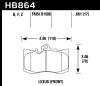 Hawk 13-17 Lexus GS350/GS350 F Sport / 12-17 Lexus IS350 HPS Street Front Brake Pads - Hawk Performance - part HB864F.661 - TLNS Motorsports