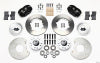 Wilwood Forged Dynalite Front Kit 11.00in 37-48 Ford Psgr. 360 Plate Mount - Wilwood - part 140-11014 - TLNS Motorsports