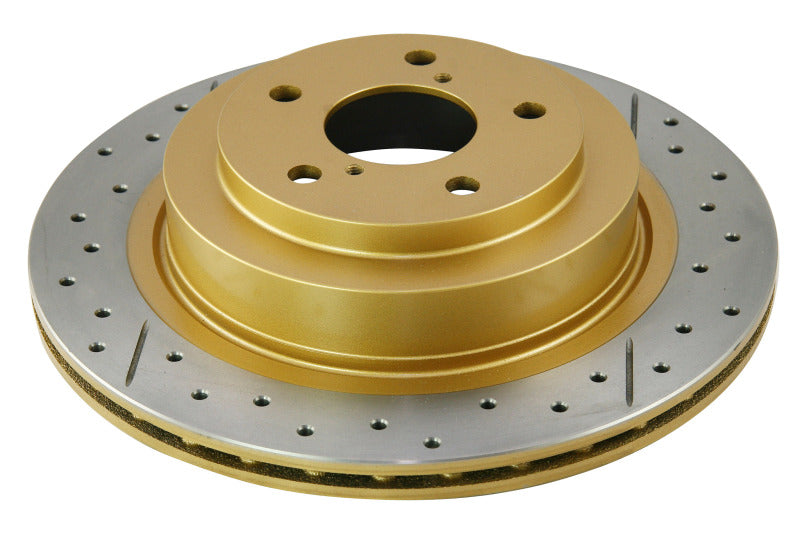 DBA 06-07 WRX / 05-08 LGT Rear Drilled & Slotted Street Series Rotor - DBA - part DBA653X - TLNS Motorsports
