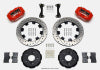 Wilwood Forged Dynalite Front Hat Kit 12.19in Drilled Red 02-06 Acura RSX-5 Lug - Wilwood - part 140-7014-DR - TLNS Motorsports