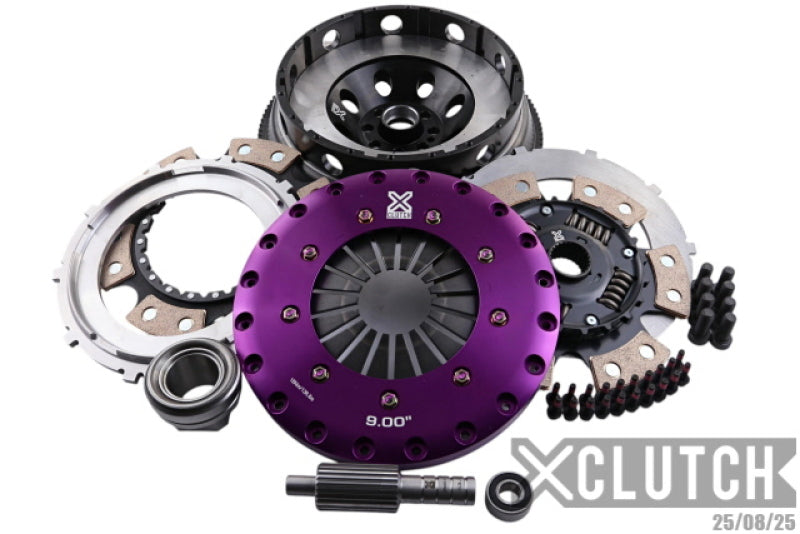 XClutch 22-26 Toyota Supra Turbo 3.0L 9in Twin Sprung Ceramic Clutch Kit - XCLUTCH - part XKTY23560-2B - TLNS Motorsports