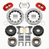 Wilwood Narrow Superlite 4R Rear P-Brk Kit 14.00in Drill Red Big Ford 2.36in Off Bronco 5 x 5.50 - Wilwood - part 140-13333-DR - TLNS Motorsports