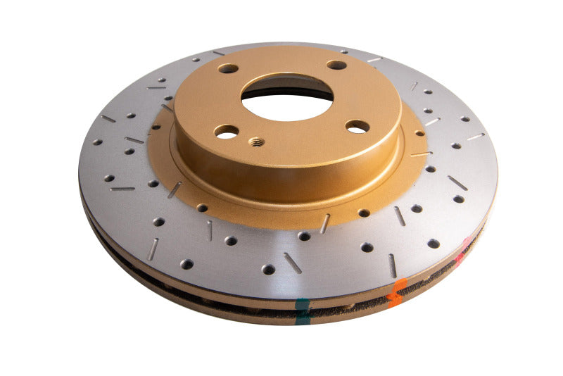 DBA 94-97/99-05 MX-5 Miata Front Drilled & Slotted 4000 Series Rotor - DBA