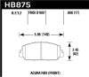 Hawk 14-17 Acura RDX/RLX HPS 5.0 Front Brake Pads ( does not fit civic Type R) - Hawk Performance - part HB875B.666 - TLNS Motorsports