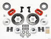 Wilwood Forged Dynalite Front Kit 11.00in Drill-Red 74-80 Pinto/Mustang II Disc Spindle only - Wilwood - part 140-11017-DR - TLNS Motorsports