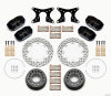 Wilwood Dynapro Lug Mount Dual Rear Dynamic Kit SA Drilled 58-64 Olds/Pont 1/2in Studs - Wilwood - part 140-12554-D - TLNS Motorsports