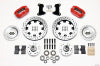 Wilwood Dynapro Dust-Boot Front Kit 12.19in Drilled Red 74-80 Pinto/Mustang II Disc Spindle only - Wilwood - part 140-13378-DR - TLNS Motorsports