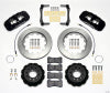 Wilwood AERO4 Rear Kit 14.25in 2014-Up Corvette C7 w/Lines - Wilwood - part 140-13698 - TLNS Motorsports