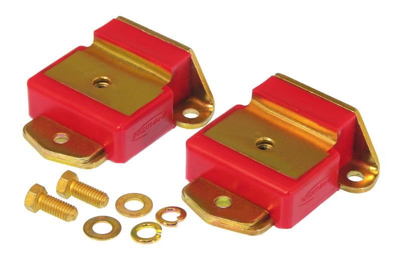 Prothane 63-72 GM Truck Motor Mounts - Red - part 7-509 - TLNS Motorsports