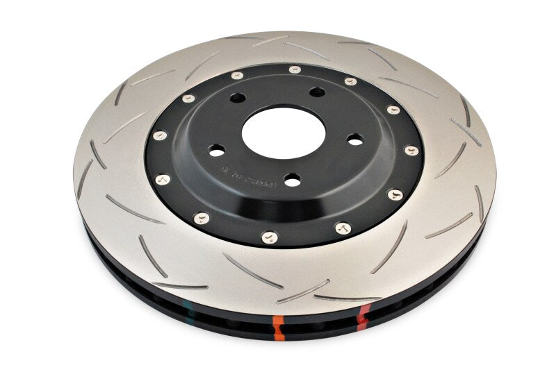 DBA 05-12 Corvette C6 w/Z06 pkg Front Slotted 5000 Series 2 Piece Rotor Assembled w/ Black Hat - DBA - part DBA52992BLKS - TLNS Motorsports