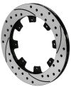 Wilwood Rotor-UL32 Iron LH-SRP BLK Drl 11.75 x .810 - 8 on 7.00in - Wilwood - part 160-7102-BK - TLNS Motorsports