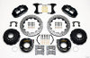 Wilwood Narrow Superlite 4R Rear P-Brk Kit 12.88in Drilled Small Ford 2.50in Offset - Wilwood - part 140-9220-D - TLNS Motorsports