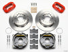 Wilwood Forged Dynalite P/S Park Brake Kit-Red AMC 71-74 2.60in Offset - Wilwood - part 140-13398-R - TLNS Motorsports