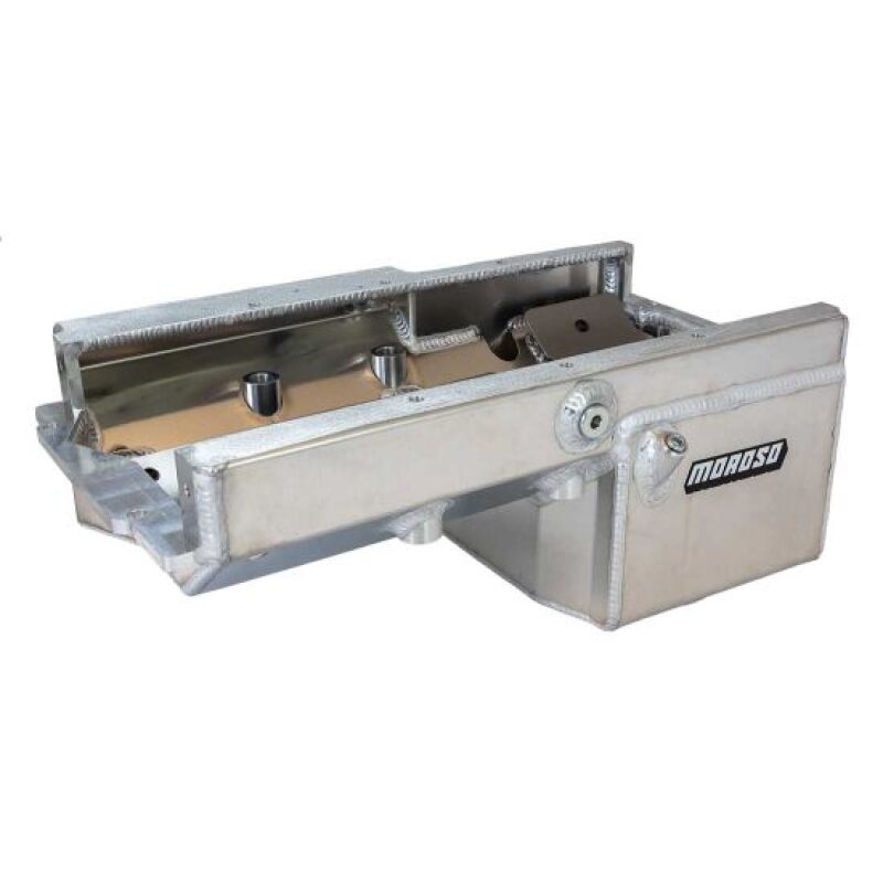 Moroso Dart LS Next (Non-Skirted) Wet Sump Drag Race Aluminum Oil Pan - Moroso - part 20134 - TLNS Motorsports