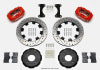 Wilwood Forged Dynalite Front Hat Kit 12.19in Drilled Red 2002 Mitsubishi Lancer - Wilwood - part 140-7015-DR - TLNS Motorsports