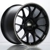 BBS CH-R 19x12 5x130 ET45 CB71.6 Satin Black Polished Rim Protector Wheel w/ Motorsport Etching - BBS - part CH112BPO-MTSP - TLNS Motorsports