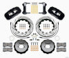 Wilwood AERO6 Front Hat Kit 14.00 Drilled 1999-2012 Subaru WRX w/Lines - Wilwood - part 140-12876-D - TLNS Motorsports