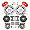 Wilwood Narrow Superlite 4R Rear P-Brk Kit 14.00in Drill Red Small Ford 2.36in Off Bronco 5 x 5.50 - Wilwood - part 140-13332-DR - TLNS Motorsports