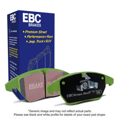 EBC 2016+ Toyota Yaris iA Greenstuff Front Brake Pads - part DP22275 - TLNS Motorsports
