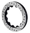 Wilwood Rotor-SV-SRP 72 Iron-RH-Drill-BLK 14.25 x 1.10 - 12 on 8.75in - Wilwood - part 160-11309-BK - TLNS Motorsports