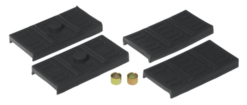 Prothane 67-69 GM F-Body Upper/Lower Spring Pad (Mono) - Black - part 7-1707-BL - TLNS Motorsports