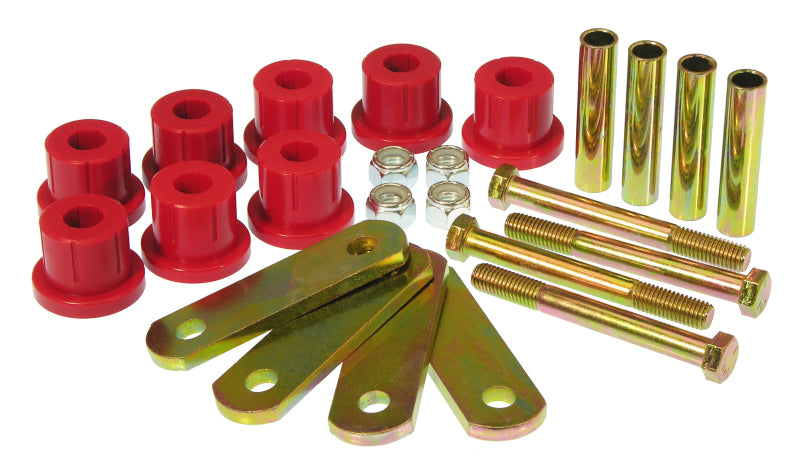 Prothane 67-81 Chevy Camaro HD Shackle Bushings - Red - Prothane