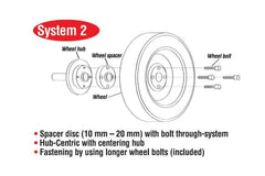 Eibach Pro-Spacer 15mm Spacer / 5x112 Bolt Pattern / Hub 66.5 for 08-11 Audi S5 / 09 Q5 / 09-11 A4 - part S90-2-15-017 - TLNS Motorsports