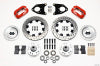 Wilwood Forged Dynalite Front Kit 12.19in Drilled Red 71-80 Pinto/Mustang II Disc & Drum - Wilwood - part 140-7017-DR - TLNS Motorsports