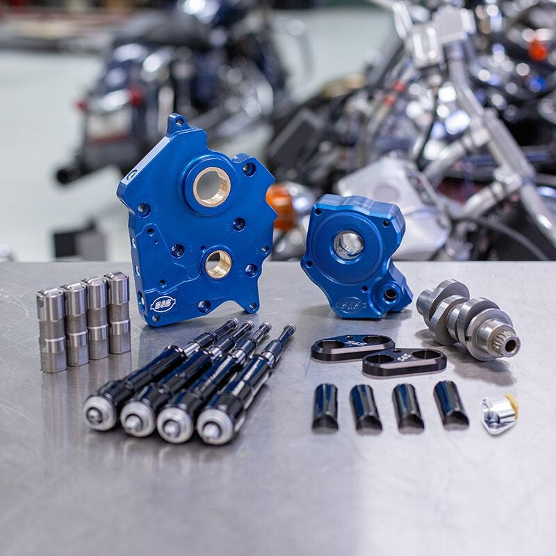S&S Cycle 2017+ Water Cooled M8 Models (Incl. VVT) Drive Cam Chest Kit - 475C - S&S Cycle - part 310-1008C - TLNS Motorsports