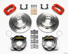 Wilwood Forged Dynalite P/S Park Brake Kit Red Big Ford 2.36in Offset - Wilwood - part 140-7139-R - TLNS Motorsports