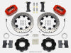 Wilwood Forged Dynalite Front Hat Kit 12.19in Drilled Red 2016-Up Mazda MX5 Miata w/ Lines - Wilwood - part 140-14233-DR - TLNS Motorsports