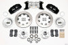 Wilwood Dynapro 6 Front Hub Kit 12.19in 67-69 Camaro (*Line Kit Needed*) - Wilwood - part 140-10510 - TLNS Motorsports