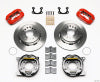 Wilwood Forged Dynalite P/S Park Brake Kit Red Small Ford 2.66in Offset - Wilwood - part 140-7143-R - TLNS Motorsports