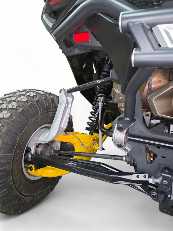 Elektric Offroad 2024+ Can Am Maverick R Volt Billet Radius Rods Anodized Black - Elektric Off Road - part AMFBM0001-B - TLNS Motorsports