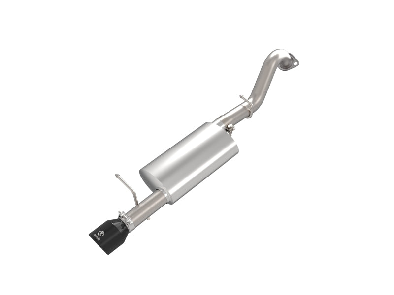 aFe 14-19 Toyota Corolla 1.8L Takeda 2.5in 304SS Axle-Back Exhaust w/ Black Tip - aFe - part 49-36083-B - TLNS Motorsports