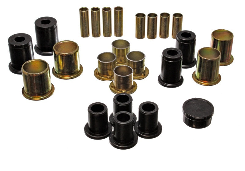 Energy Suspension 91-96 Buick LeSabre / 90-94 Chevy Astro Black Front Lower and Upper Control Arm Bu - part 3.3173G - TLNS Motorsports