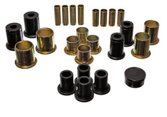 Energy Suspension 91-96 Buick LeSabre / 90-94 Chevy Astro Black Front Lower and Upper Control Arm Bu - part 3.3173G - TLNS Motorsports
