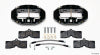 Wilwood D8-4 Rear Caliper Kit Black Corvette C2 / C3 65-82 - Wilwood - part 140-10790-BK - TLNS Motorsports
