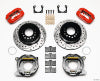 Wilwood Forged Dynalite P/S Park Brake Kit Drilled Red Chevy 12 Bolt-Spec 3.15in Bearing - Wilwood - part 140-7578-DR - TLNS Motorsports