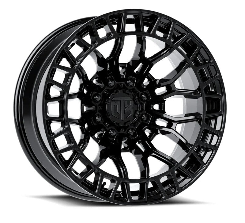 MTX Phantom 8 Gloss Black 24x10in / 8x170 BP / -18mm Offset / 124.1mm Bore - MTX Wheels - part X302GB-241081-18 - TLNS Motorsports