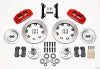 Wilwood Dynapro 6 Front Hub Kit 12.19in Red 70-78 Camaro - Wilwood - part 140-10738-R - TLNS Motorsports