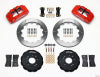 Wilwood FSLI4 Front Hat Kit 13.00in Drilled Red Nissan 240SX - Wilwood - part 140-9194-R - TLNS Motorsports