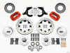 Wilwood Forged Dynalite Front Kit 11.75in Drilled Red 55-57 Chevy - Wilwood - part 140-11010-DR - TLNS Motorsports