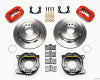 Wilwood Forged Dynalite P/S Park Brake Kit Red New Big Ford 2.50in Offset - Wilwood - part 140-7140-R - TLNS Motorsports