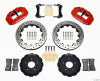 Wilwood Narrow Superlite 6R Front Hat Kit 13.06in Drill Red Backdraft Cobra (BMW E36 Based) - Wilwood - part 140-10968-DR - TLNS Motorsports