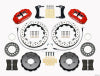 Wilwood Narrow Superlite 6R Front Hat Kit 12.88in Drill Red 2005-Up Mazda Miata w/ Lines - Wilwood - part 140-12907-DR - TLNS Motorsports