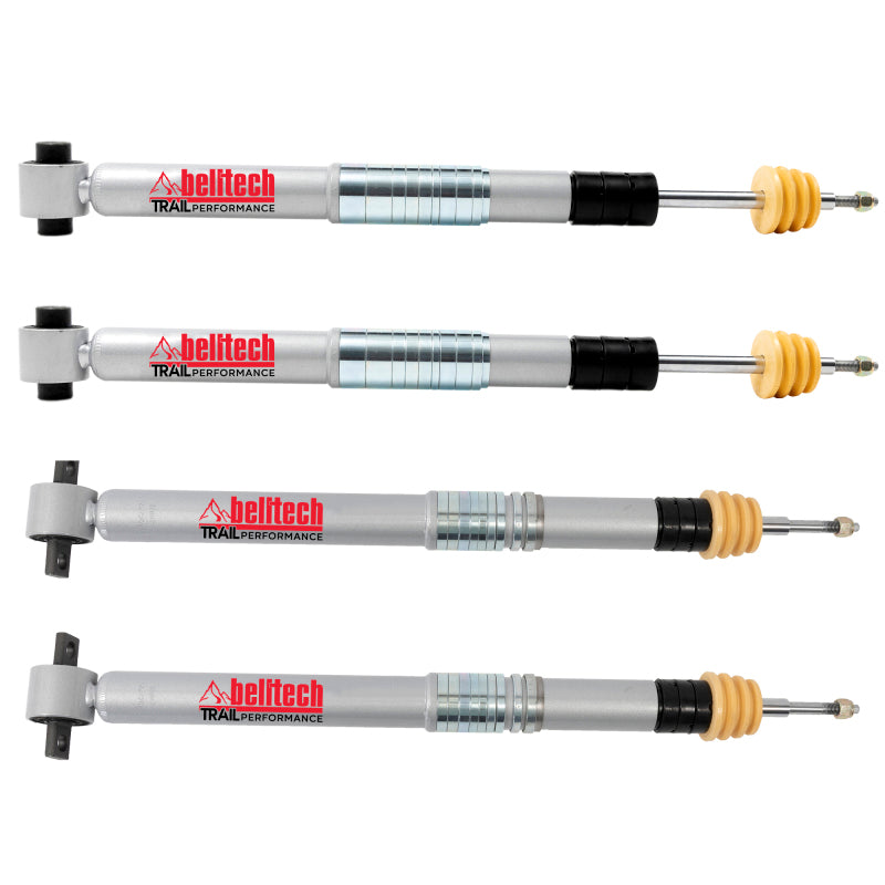 Belltech 21-25 Ford Bronco Trail Performance Shock Set - 4-7.5in Front 3-6.5in Rear - part 9733 - TLNS Motorsports