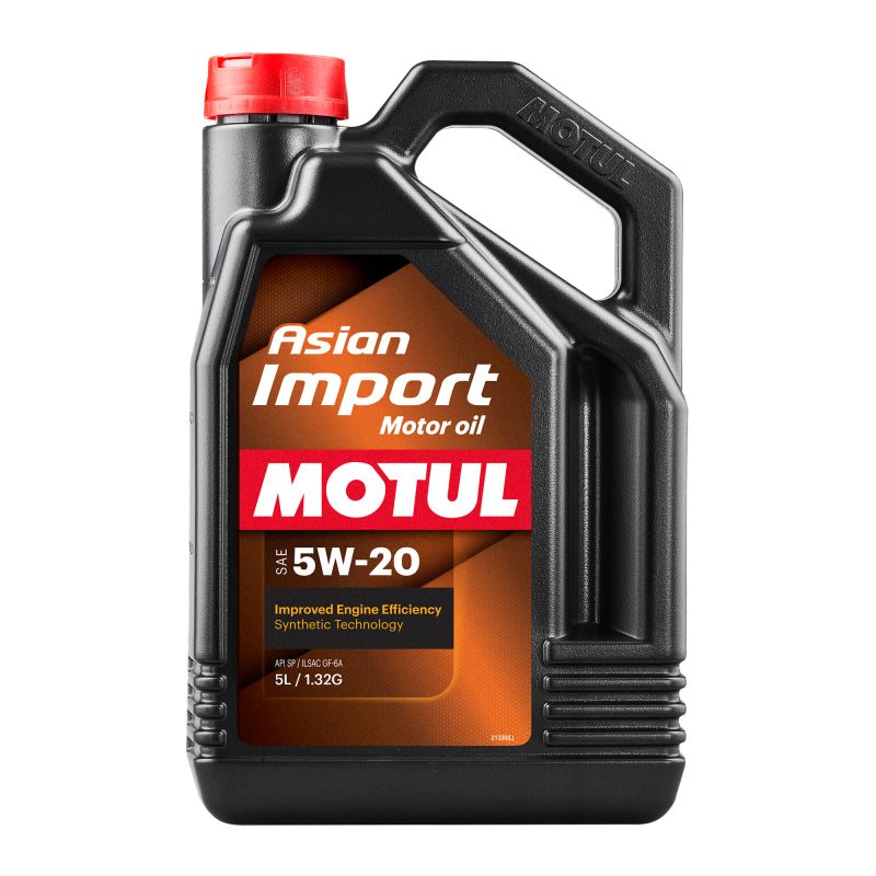 Motul Asian Import Motor Oil 5w20 4x5L - Motul - part 113713 - TLNS Motorsports