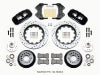 Wilwood AERO6 Front Hub Kit 15.00 Drilled WWE ProSpindle - Wilwood - part 140-15025-D - TLNS Motorsports