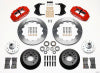 Wilwood Narrow Superlite 6R Front Hub Kit 12.88in Red WWE ProSpindle - Wilwood - part 140-9919-R - TLNS Motorsports
